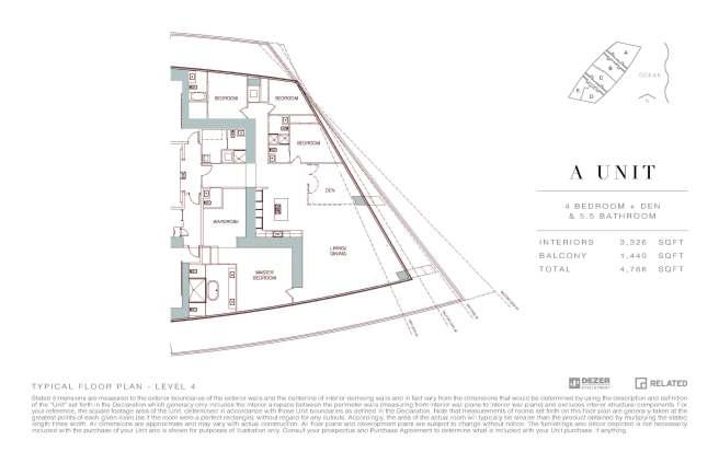 Residences By Armani Floor Plan A
